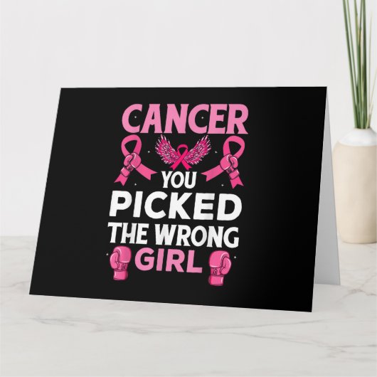 Kanker je hebt de verkeerde handschoenen van het m kaart (Voorkant)