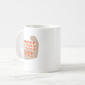 Kanker je hebt de verkeerde kerel gevonden koffiemok (Voorkant links)