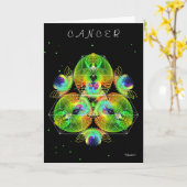 Kanker Kaart (Gele Bloem)