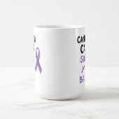 Kanker kan mijn bal weggooien. koffiemok (Center)