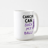 Kanker kan mijn bal weggooien. koffiemok (Voorkant rechts)
