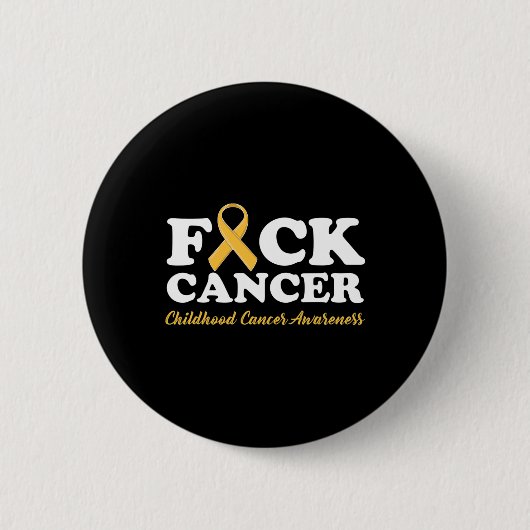Kanker Kankerbewustzijn bij kinderen Cadeaus Ronde Button 5,7 Cm (Voorkant)