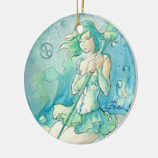 Kanker Keramisch Ornament (Links)