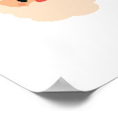 kanker. Kerst Aangepaste #team naam Poster Prints (Hoek)