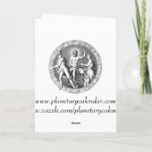 Kanker Kerst Kaart (Achterkant)