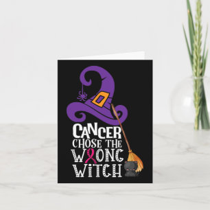Kanker kiest de verkeerde heks Breast Cancer Hwe Kaart