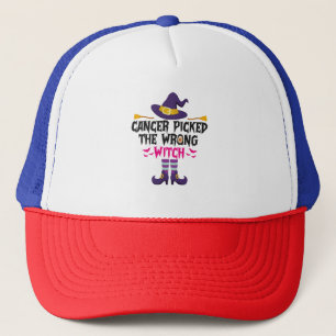 Kanker koos de verkeerde heks grappig Halloween ca Trucker Pet