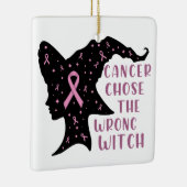 Kanker koos de verkeerde heks keramisch ornament (Rechts)