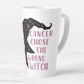 Kanker koos de verkeerde heks latte mok (Rechterhoek)
