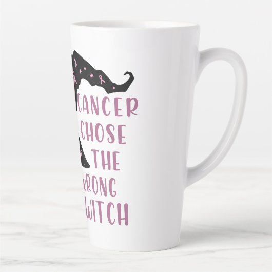 Kanker koos de verkeerde heks latte mok (Rechts)