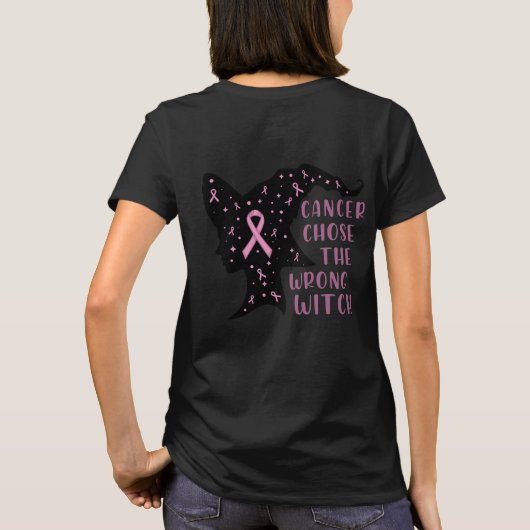 Kanker koos de verkeerde heks t-shirt (Achterkant)