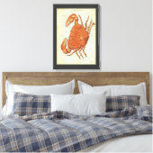 Kanker Kreeft Vintage Constellatie, Urania's Spieg Canvas Afdruk (Insitu (Slaapkamer))