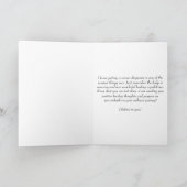 Kanker Krijgt het Slecht, Je Bent in Mijn Gebeden  Kaart (Binnen)