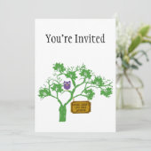 Kanker leeft hier geen boomkor kaart (Staand voorkant)