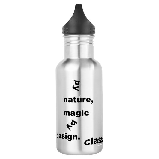 Kanker leuk en inspirerend ontwerp voor dagelijks waterfles (Links)