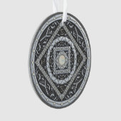 Kanker Mandala Acryl Ornament (voorkant)