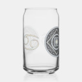 Kanker Mandala Blikvorm Glas (Rechts)