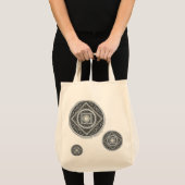 Kanker Mandala Boodschappentas Tote Bag (Voorkant (product))