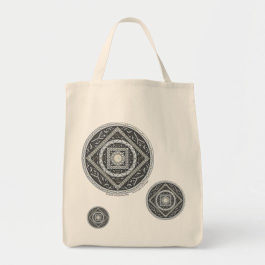 Kanker Mandala Boodschappentas Tote Bag (Voorkant)