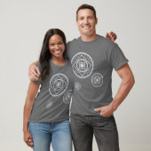 Kanker Mandala Heren Donker Shirt (Unisex)