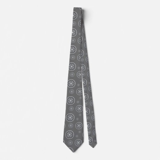 Kanker Mandala Heren Halsband Stropdas (Voorkant)