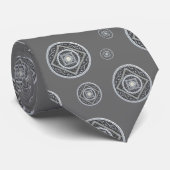 Kanker Mandala Heren Halsband Stropdas (Opgerold)