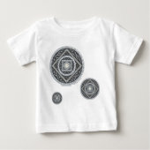 Kanker Mandala Kind en Baby Light Shirt (Voorkant)