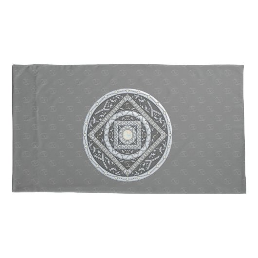 Kanker Mandala Kussensloop (Achterkant)