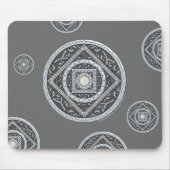 Kanker Mandala Mousepad Muismat (Voorkant)