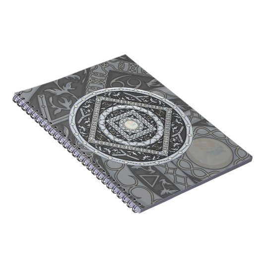 Kanker Mandala-Notitieboek Notitieboek (Rechterzijde)