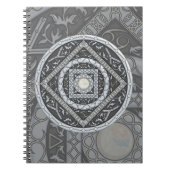 Kanker Mandala-Notitieboek Notitieboek (Voorkant)
