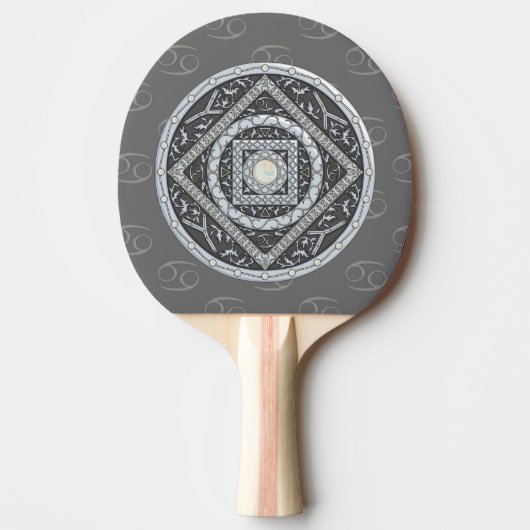 Kanker Mandala Ping Pong Batje (Voorkant)