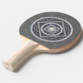 Kanker Mandala Ping Pong Batje (Voorkant Gekanteld)