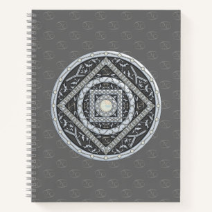 Kanker Mandala Spiraal Notebook Notitieboek