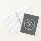 Kanker Mandala Spiraal Notebook Notitieboek (Binnen)