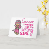 Kanker met het verkeerde meisje 2 borstkanker kaart (Gele Bloem)