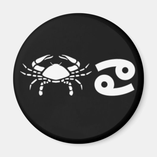 Kanker met symbool magneet (Voorkant)