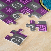 Kanker & Metaal Haantje Legpuzzel (Zijkant)