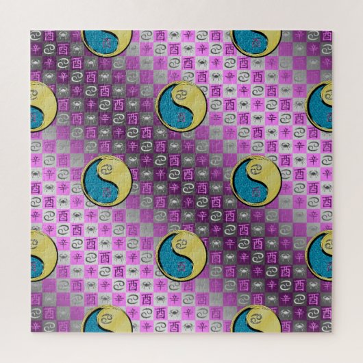 Kanker & Metaal Haantje Legpuzzel (Verticaal)