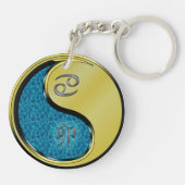 Kanker & Metaal Konijn Sleutelhanger (Achterkant)