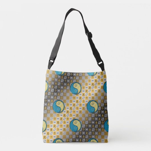 Kanker & Metaal Paard Crossbody Tas (Achterkant)