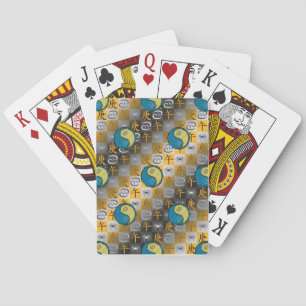Kanker & Metaal Paard Pokerkaarten