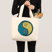 Kanker & Metaal Tijger Grote Tote Bag (Voorkant (product))