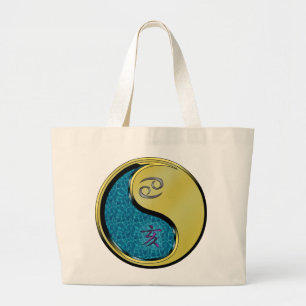 Kanker & Metaalbeer Grote Tote Bag