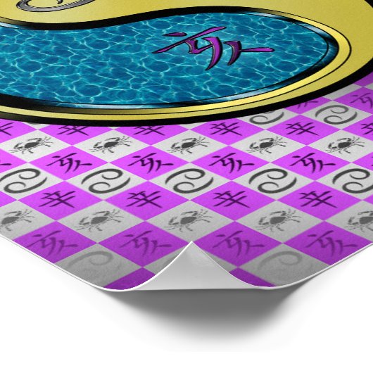 Kanker & Metaalbeer Poster (Hoek)