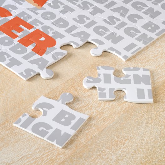 Kanker, mijn Zodiac puzzel (Zijkant)