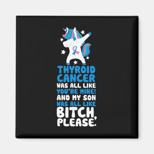 Kanker mijn zoon, citeer Unicorn Magneet