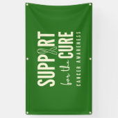 kanker ondersteuning genezing Banner Outdoor Sign (Verticaal)