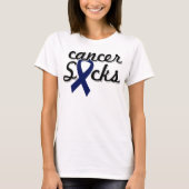 Kanker opvult Damesdoorn bovenaan T-shirt (Voorkant)