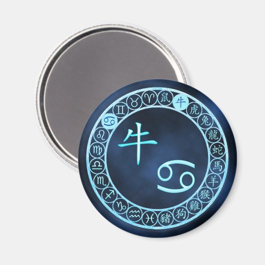 Kanker/os Magneet (Voorkant / Achterkant)